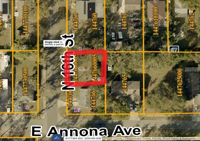 Photo 1 of Land for sale at 10105 N 16th Street, Tampa, FL 33612 | MLS# TB8561148 | Listing updated on 2026-10-28