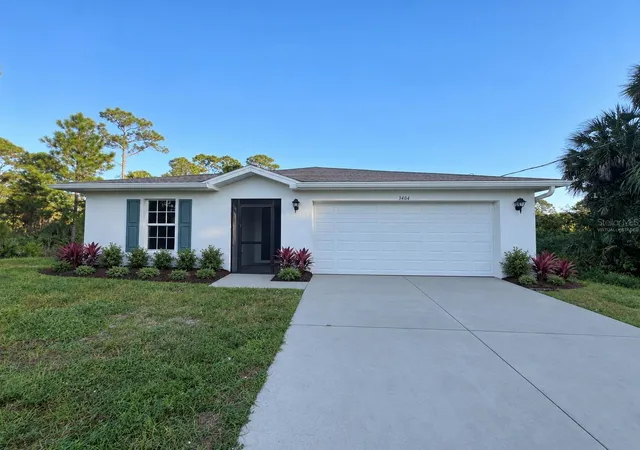 Photo 1 of Single family home for sale at 3404 61st Street W, Lehigh Acres, FL 33971 | MLS# O6452548 | Listing updated on 2026-10-25
