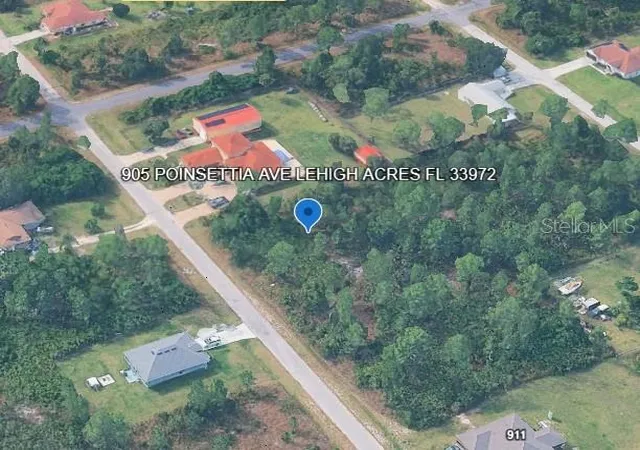 Photo 4 of Land for sale at 905 Poinsettia Ave, Lehigh Acres, FL 33972 | MLS# C7532532 | Listing updated on 2026-10-28
