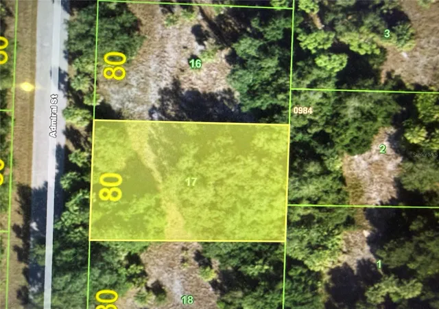 Photo 1 of Land for sale at 458 Admiral St, Port Charlotte, FL 33954 | MLS# C7532549 | Listing updated on 2026-10-28