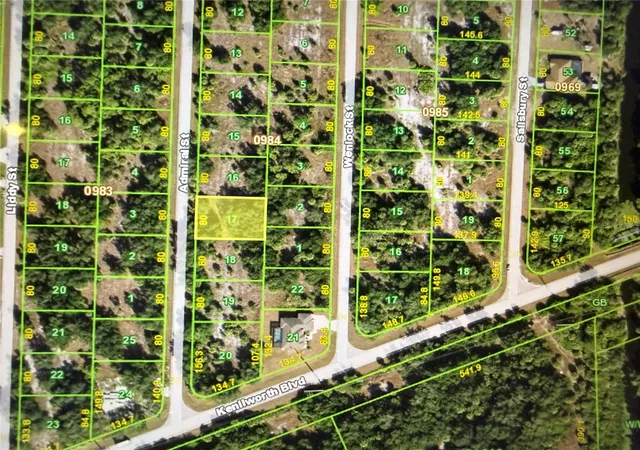 Photo 2 of Land for sale at 458 Admiral St, Port Charlotte, FL 33954 | MLS# C7532549 | Listing updated on 2026-10-28