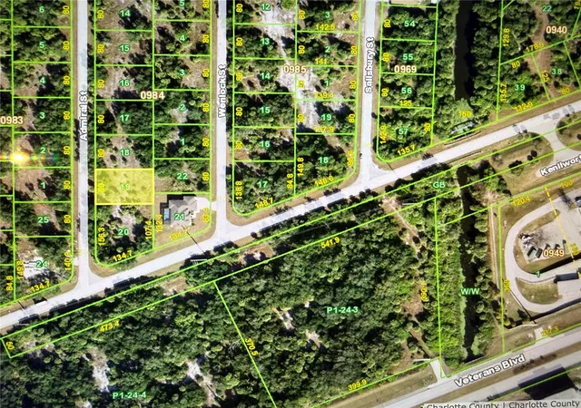Photo 2 of Land for sale at 474 Admiral St, Port Charlotte, FL 33954 | MLS# C7532551 | Listing updated on 2026-10-28