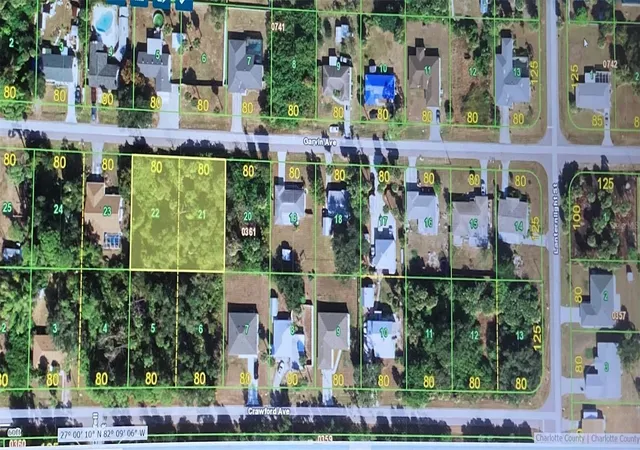 Land for sale at 18057+18057 Garvin Ave, PORT CHARLOTTE, FL 33948 | MLS# A4711009