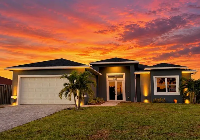 Single family home for sale at 517 NW 19th Terrace, CAPE CORAL, FL 33993 | MLS# TB8561981