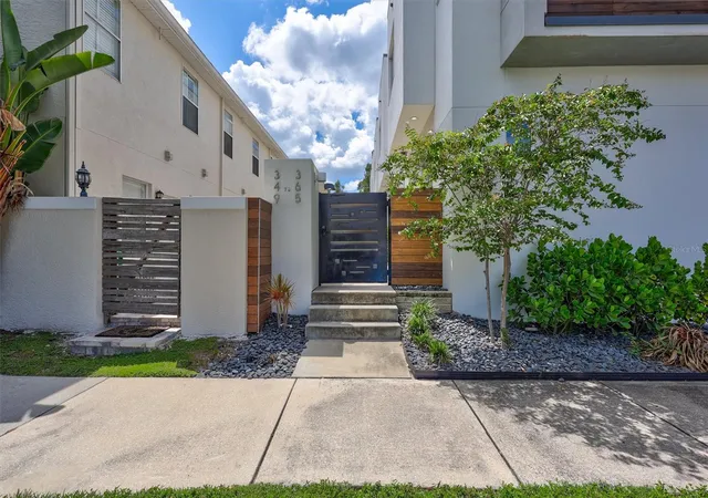 Photo 1 of Townhouse for sale at 349 7th Street S, Saint Petersburg, FL 33701 | MLS# TB8562785 | Listing updated on 2026-10-30