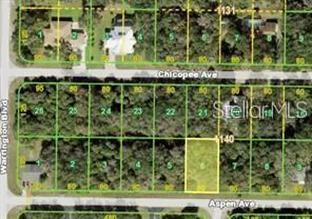 Land for sale at 16448 Aspen Ave, PORT CHARLOTTE, FL 33954 | MLS# O6453736