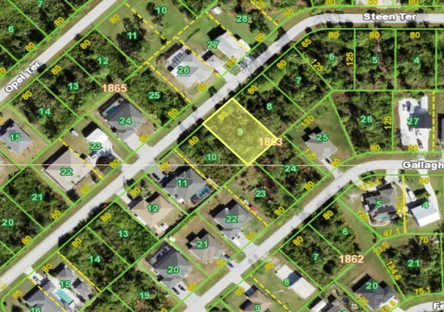 Photo 2 of Land for sale at 12487 Steen Ter, Port Charlotte, FL 33981 | MLS# A4711364 | Listing updated on 2026-10-30
