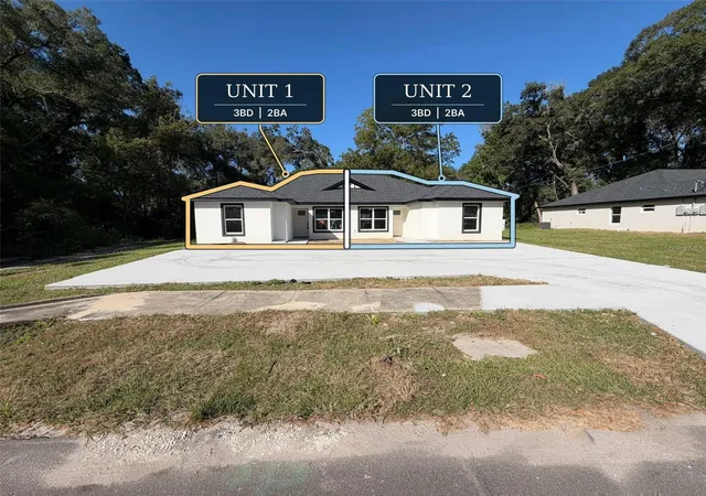 Photo 1 of House for sale at 1420 NW 17th Avenue #1,2, Ocala, FL 34475 | MLS# O6453881 | Listing updated on 2026-10-30