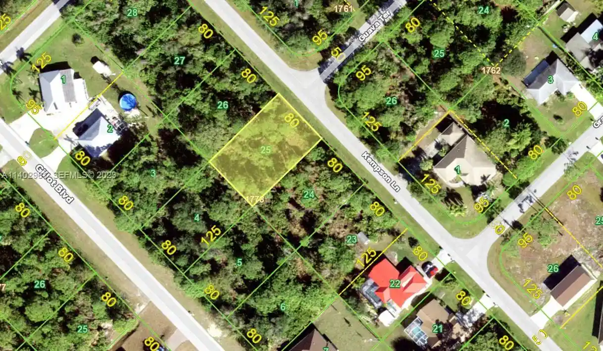 Photo 1 of Land for sale at 5357 Kempson Ln, Port Charlotte, FL 33981 | MLS# A11402961 | Listing updated on 2026-09-23