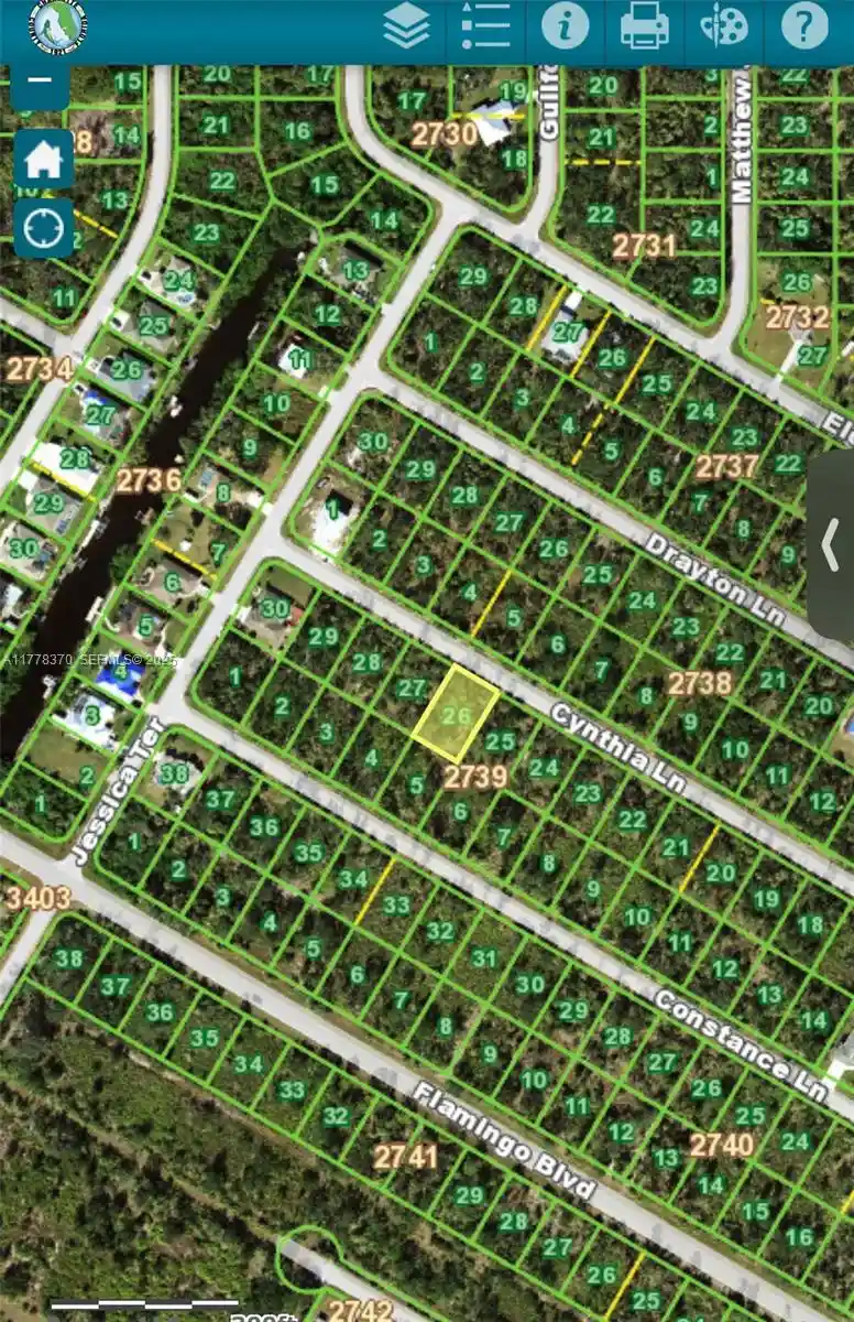Photo 1 of Land for sale at 17117 Cynthia Ln, Port Charlotte, FL 33948 | MLS# A11778370 | Listing updated on 2026-09-23