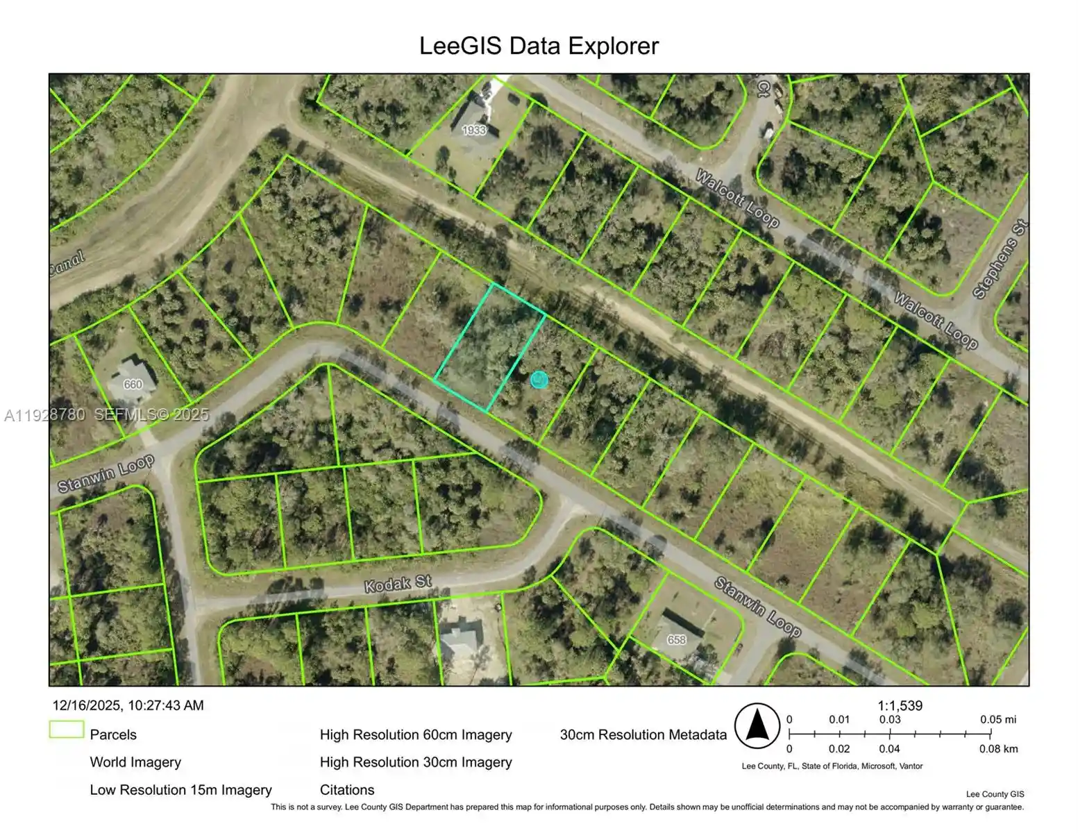 Photo 1 of Land for sale at 646 Stanwin Loop, Lehigh Acres, FL 33972 | MLS# A11928780 | Listing updated on 2026-05-22