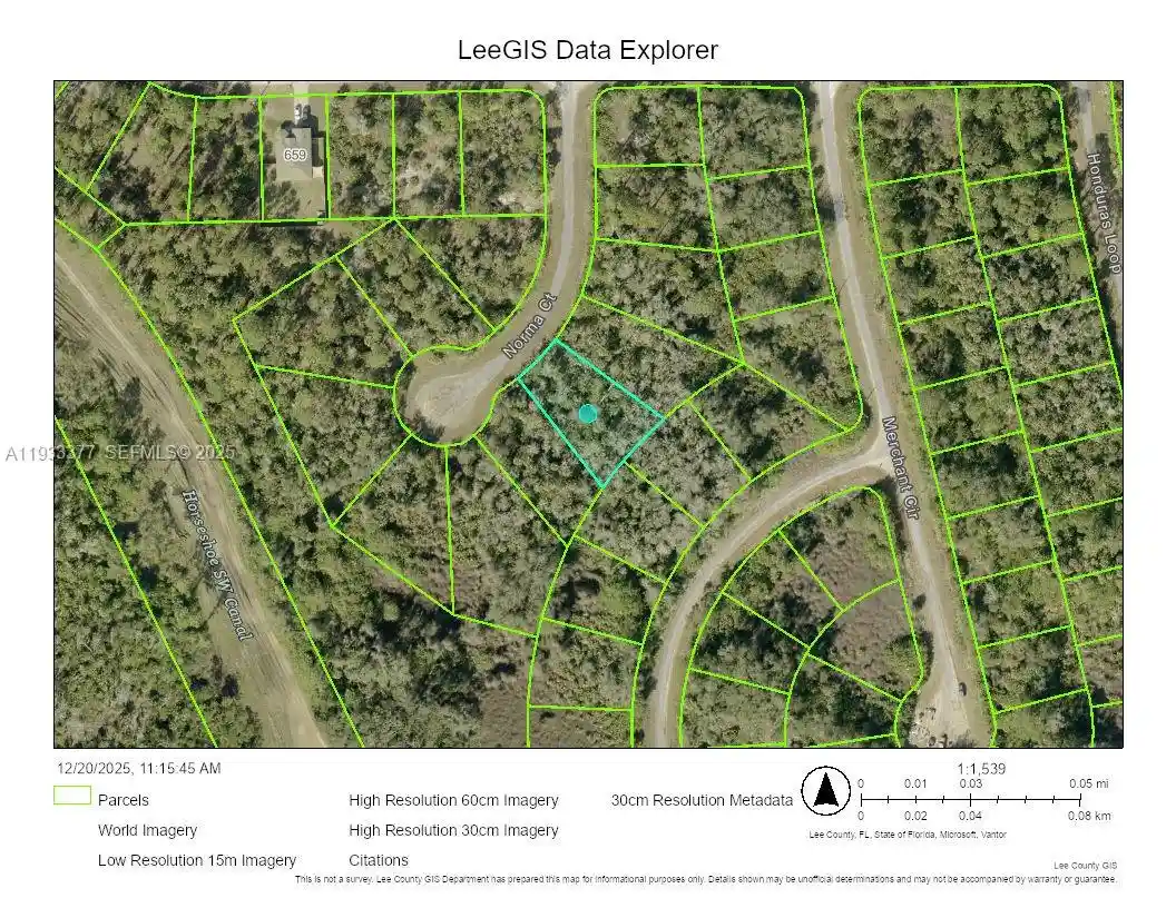 Photo 1 of Land for sale at 1842 Norma Ct, Lehigh Acres, FL 33972 | MLS# A11933377 | Listing updated on 2026-05-22
