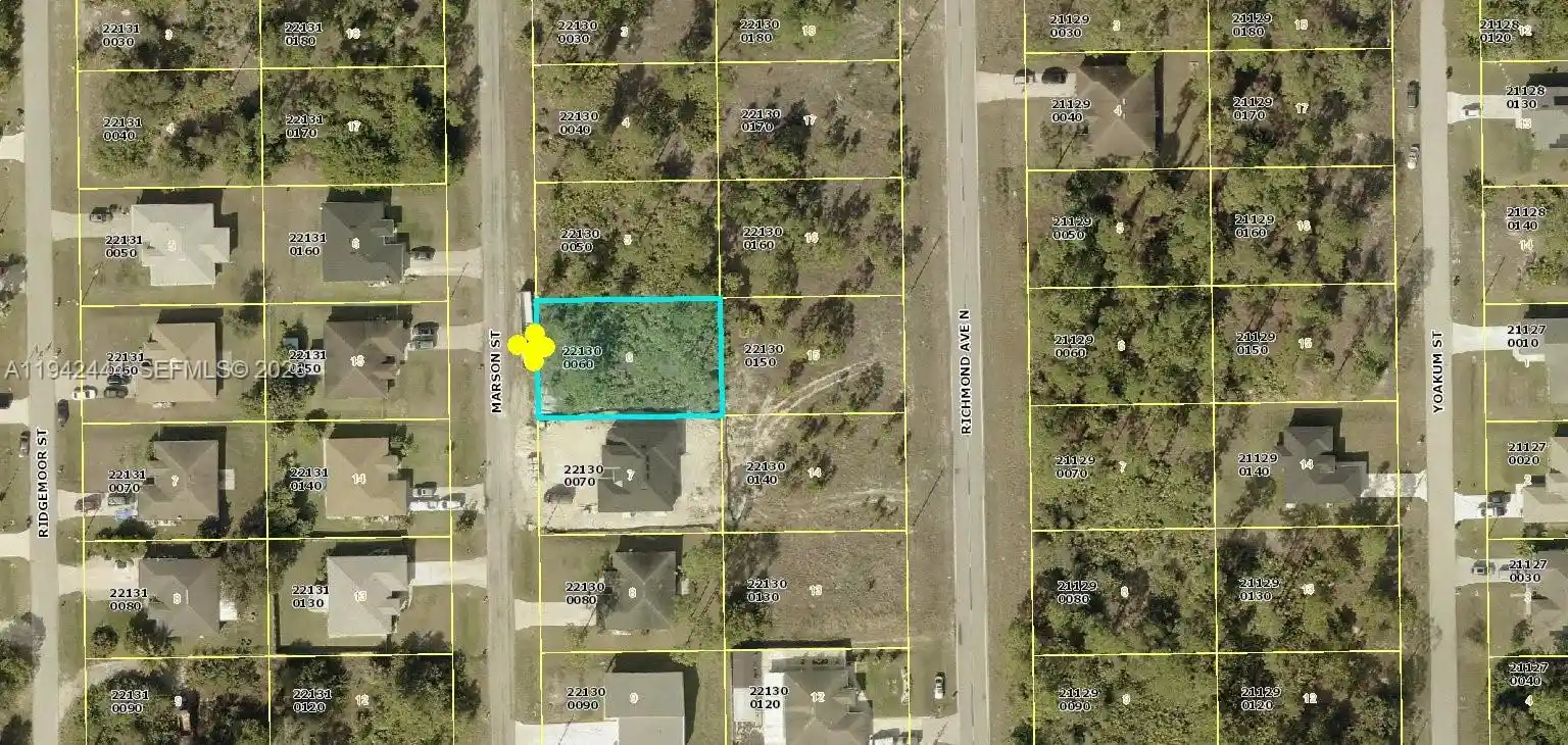 Photo 1 of Land for sale at 1822 Marson, Lehigh Acres, FL 33972 | MLS# A11942444 | Listing updated on 2026-10-29