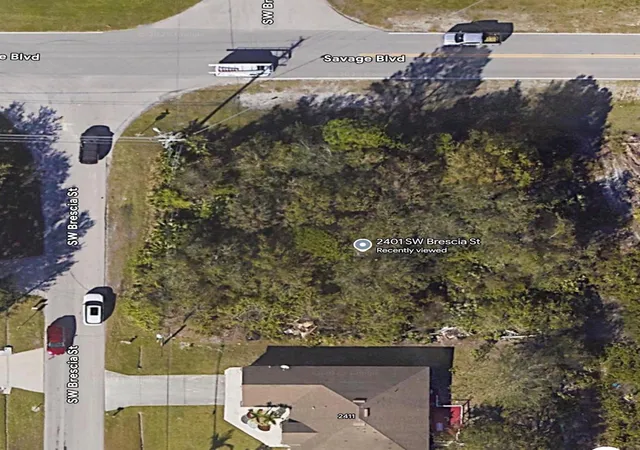 Photo 3 of Land for sale at 2401 Sw Brescia St, Port Saint Lucie, FL 34953 | MLS# F10545142 | Listing updated on 2026-10-01