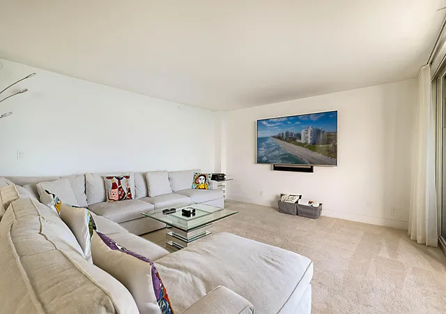 Listing Photo 4 - Condo for sale in building located at 3407 S Ocean Blvd, Highland Beach, FL 33487 - Unit #8a