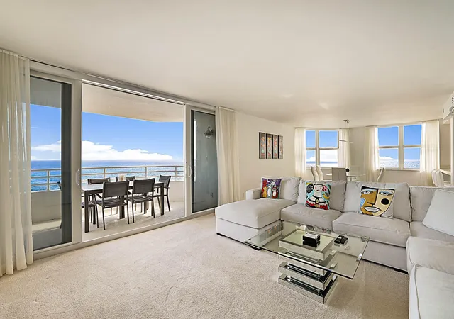 Listing Photo 5 - Condo for sale in building located at 3407 S Ocean Blvd, Highland Beach, FL 33487 - Unit #8a