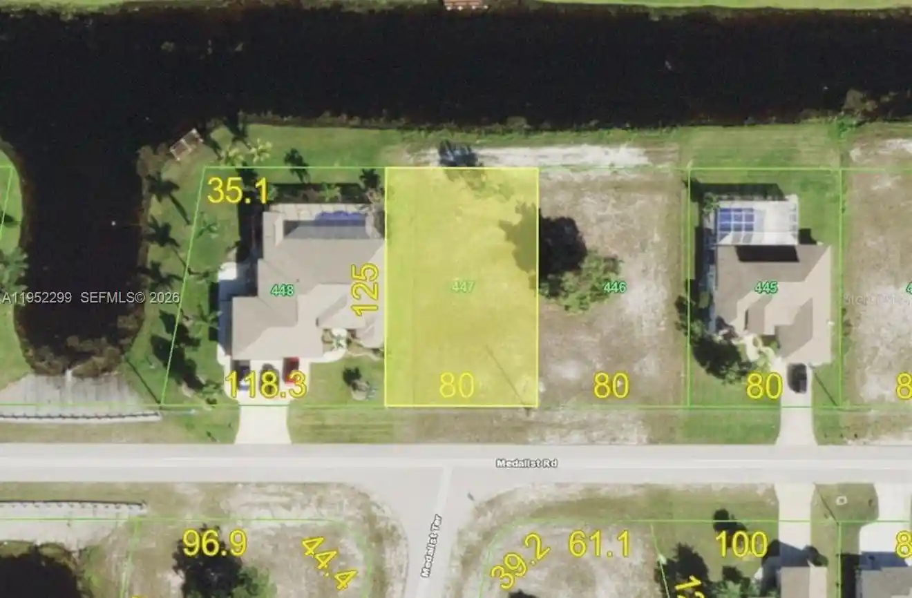 Photo 1 of Land for sale at 81 Medalist Rd, Rotonda West, FL 33947 | MLS# A11952299 | Listing updated on 2026-06-12