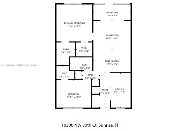 35th image of 10300 Nw 30th Ct #109, Sunrise, FL 33322 | MLS# A11957999
