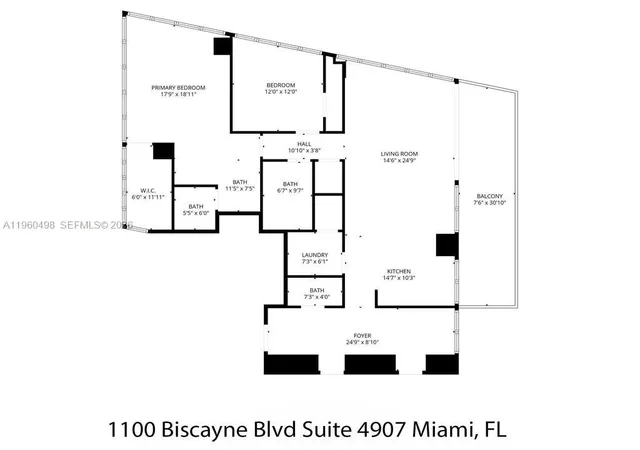 Homes for sale in Miami, FL | 1100 Biscayne Blvd #4907, Miami, FL 33132 | MLS# A11960498