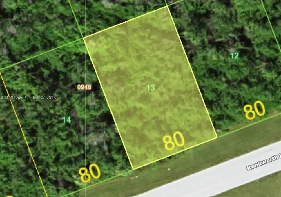 Photo 1 of Land for sale at 19876 Kenilworth Blvd, Port Charlotte, FL 33954 | MLS# A11961245 | Listing updated on 2026-09-23