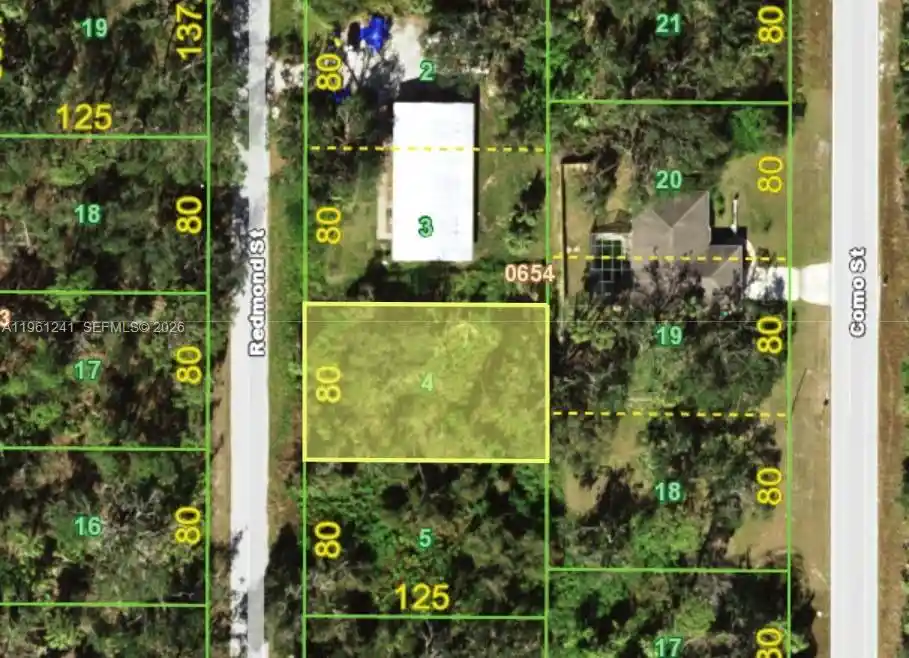 Photo 1 of Land for sale at 1974 Redmond St, Port Charlotte, FL 33948 | MLS# A11961241 | Listing updated on 2026-10-09