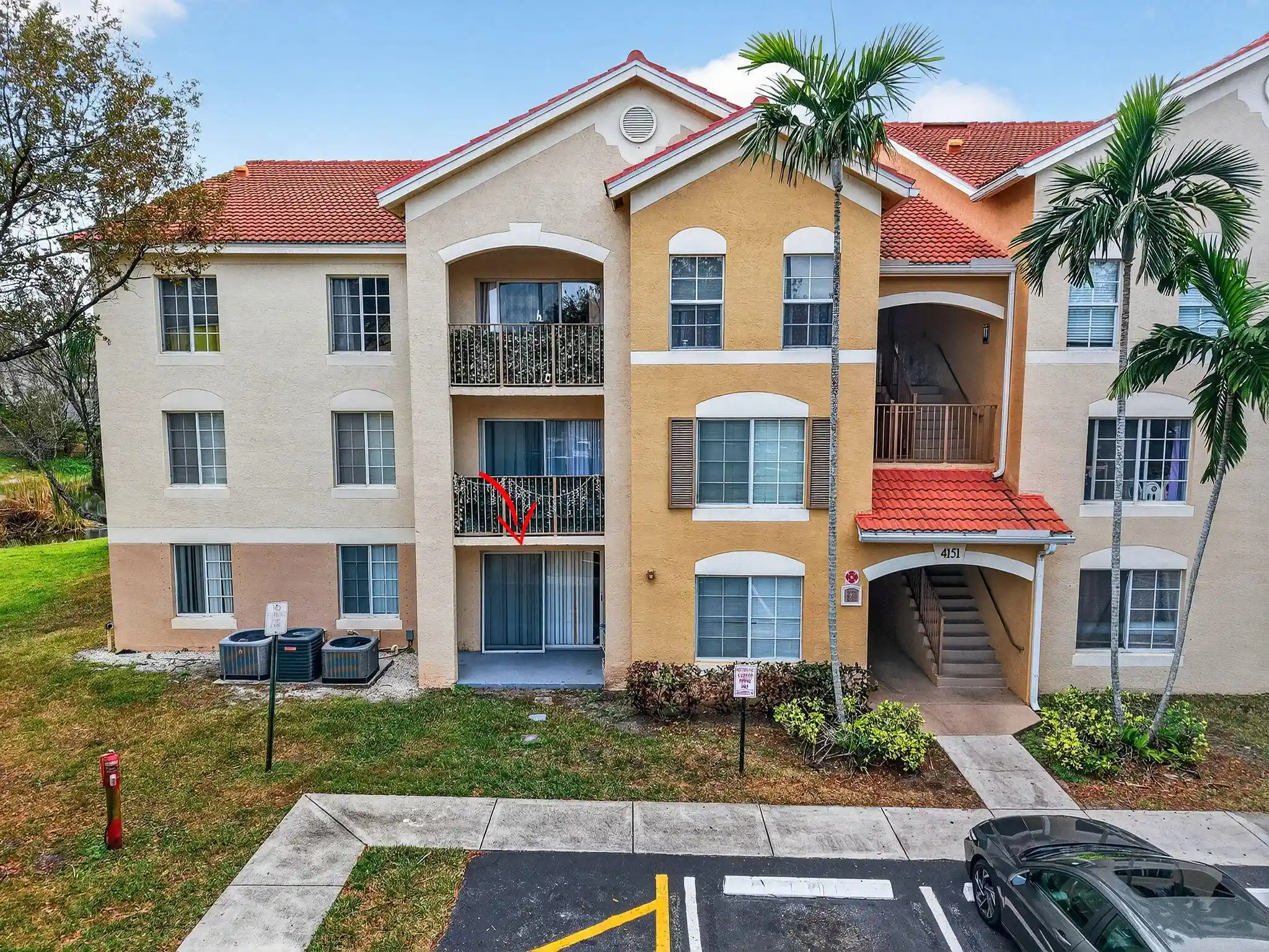 Listing Photo 1 - Condo for sale in 4151 San Marino Blvd located at 4151 San Marino Blvd, West Palm Beach, FL 33409 - Unit #101