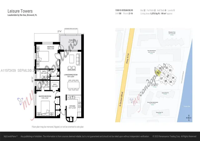 Homes for sale in Lauderdale By The Sea, FL | 1500 S Ocean Blvd #1408, Lauderdale By The Sea, FL 33062 | MLS# A11972439