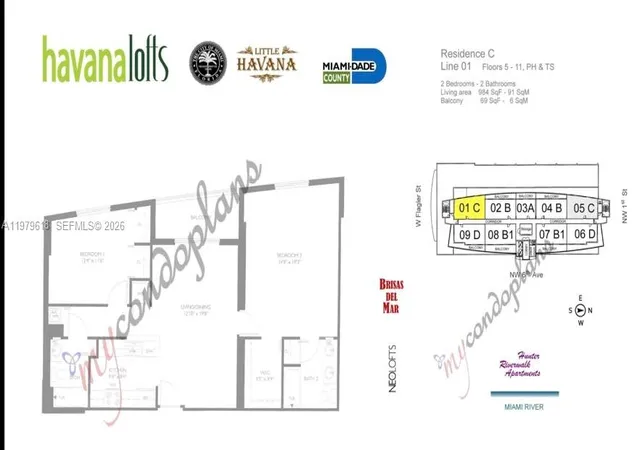 4th image of 36 Nw 6Th Ave #801, Miami, FL 33128 | MLS# A11979618