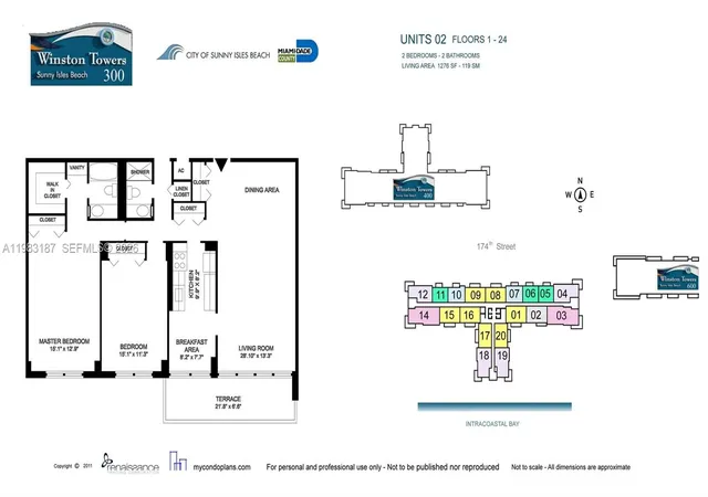 44th image of 230 S 174th St #2202, Sunny Isles Beach, FL 33160 | MLS# A11983187