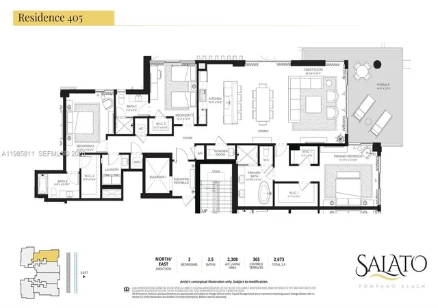 70th image of 305 Briny Ave #405, Pompano Beach, FL 33062 | MLS# A11985811