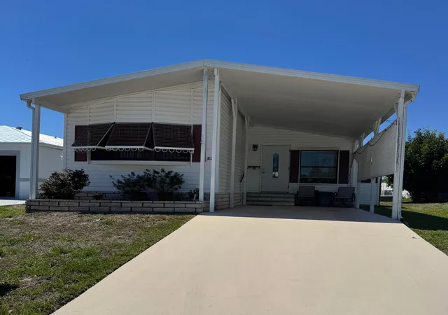Photo 1 of Manufactured home for sale at 37 San Roberto, Fort Pierce, FL 34951 | MLS# B26010432 | Listing updated on 2026-09-23