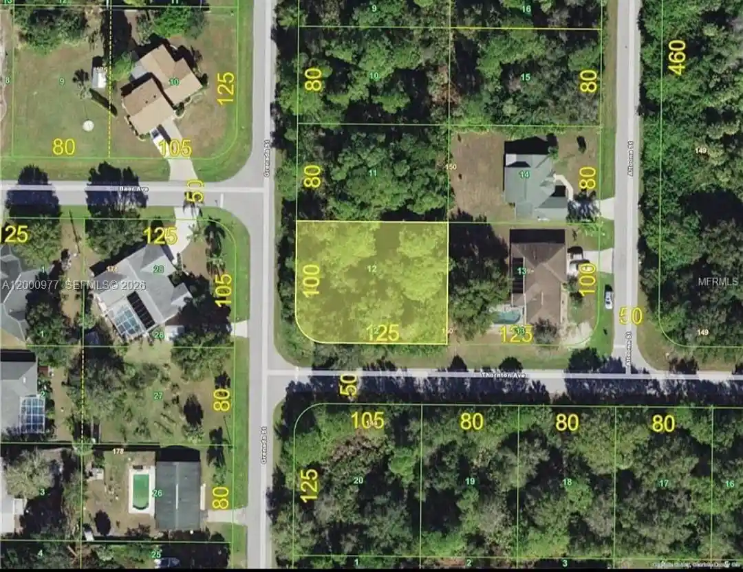 Photo 1 of Land for sale at 301 Grenada St, Port Charlotte, FL 33948 | MLS# A12000977 | Listing updated on 2026-10-30