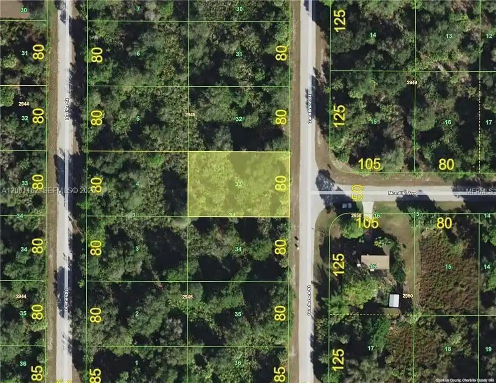 Photo 1 of Land for sale at 2195 Gunderson St, Port Charlotte, FL 33953 | MLS# A12001162 | Listing updated on 2026-10-30