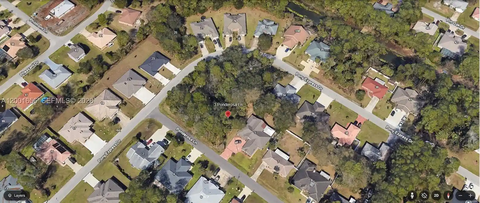 Photo 1 of Land for sale at 3 Ponderosa Ln, Palm Coast, FL 32164 | MLS# A12001656 | Listing updated on 2026-05-23