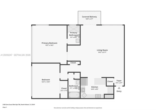 Homes for sale in North Miami, FL | 2100 Sans Souci Blvd #B706, North Miami, FL 33181 | MLS# A12009247