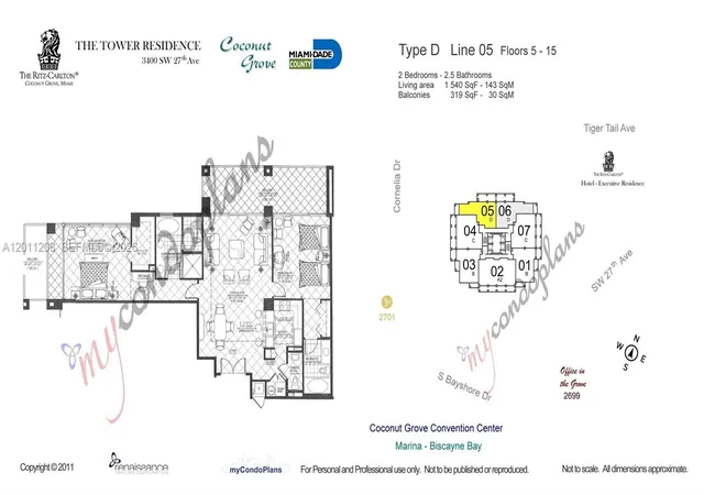 Homes for sale in Coconut Grove, FL | 3400 Sw 27th Ave #1505, Coconut Grove, FL 33133 | MLS# A12011208