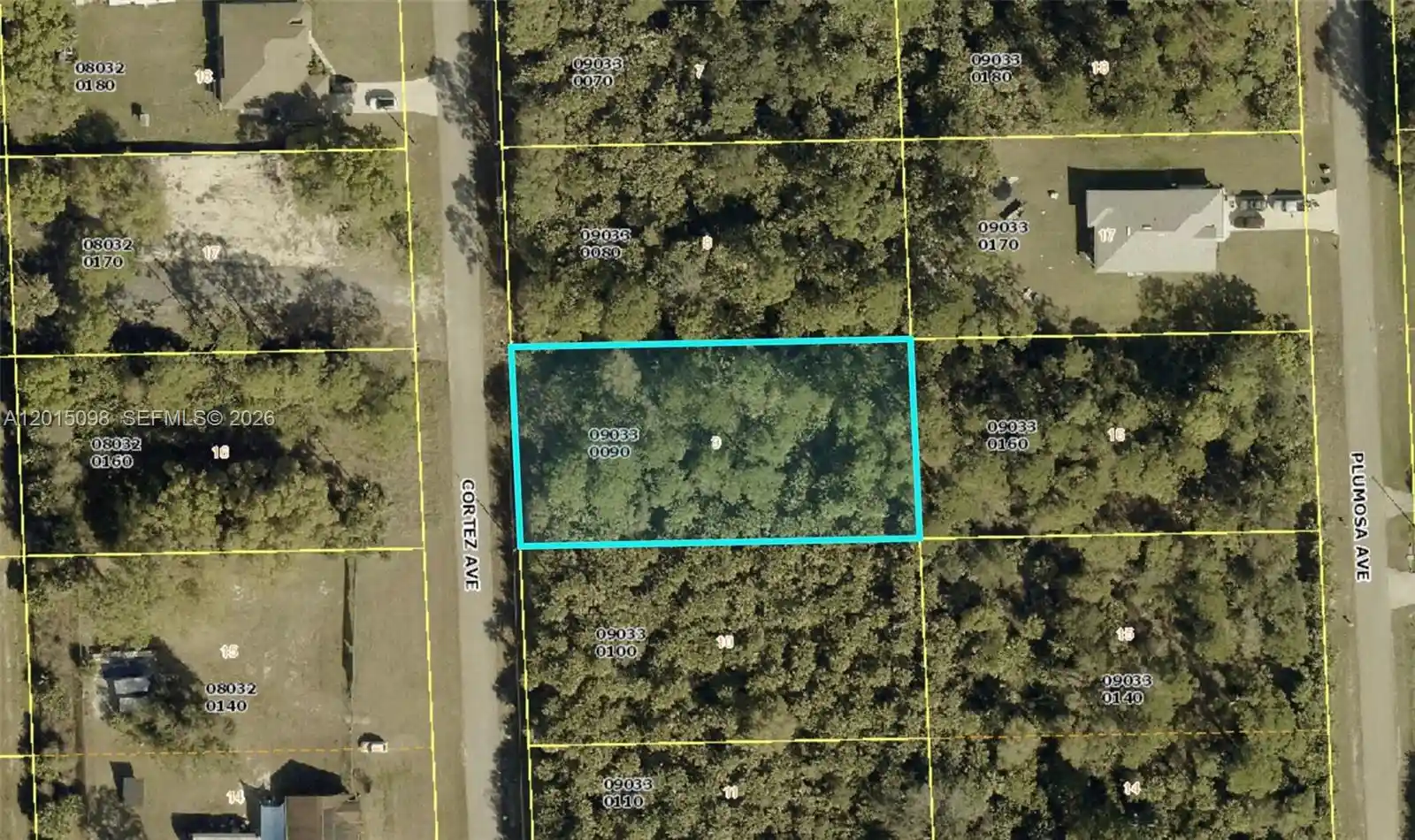 Photo 1 of Land for sale at 606 Cortez Ave, Lehigh Acres, FL 33972 | MLS# A12015098 | Listing updated on 2026-06-09
