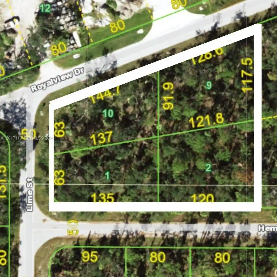 Photo 1 of Land for sale at 17098 Hemlock, Port Charlotte, FL 33948 | MLS# A12017119 | Listing updated on 2026-10-09