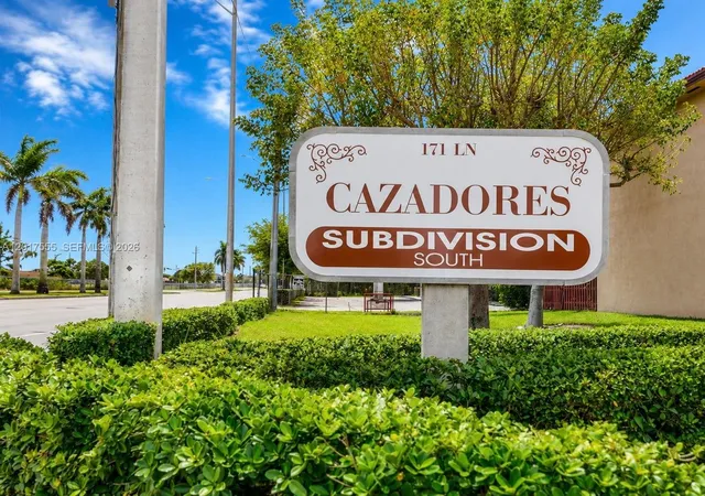 Townhouse for sale at 17184 SW 138th Court, Miami, FL 33177 | MLS# A12017555 | Listing updated on 2026-07-06