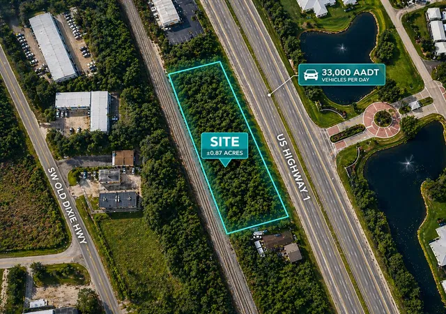 Photo 3 of Land for sale at 1437 Us 1, Vero Beach, FL 32960 | MLS# B26029586 | Listing updated on 2026-09-23