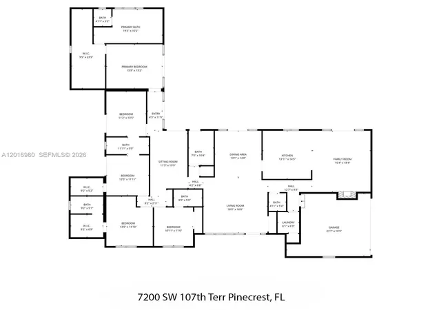 118th image of 7200 Sw 107th Ter, Pinecrest, FL 33156 | MLS# A12016980