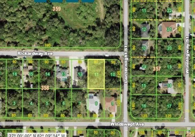Photo 1 of Land for sale at 18111 Rickardway Ave, Port Charlotte, FL 33948 | MLS# A12023417 | Listing updated on 2026-10-30