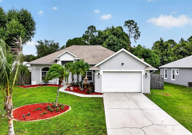 Single family home for sale at 1571 SW Hunnicut Ave, Port Saint Lucie, FL 34953 | MLS# B26037225