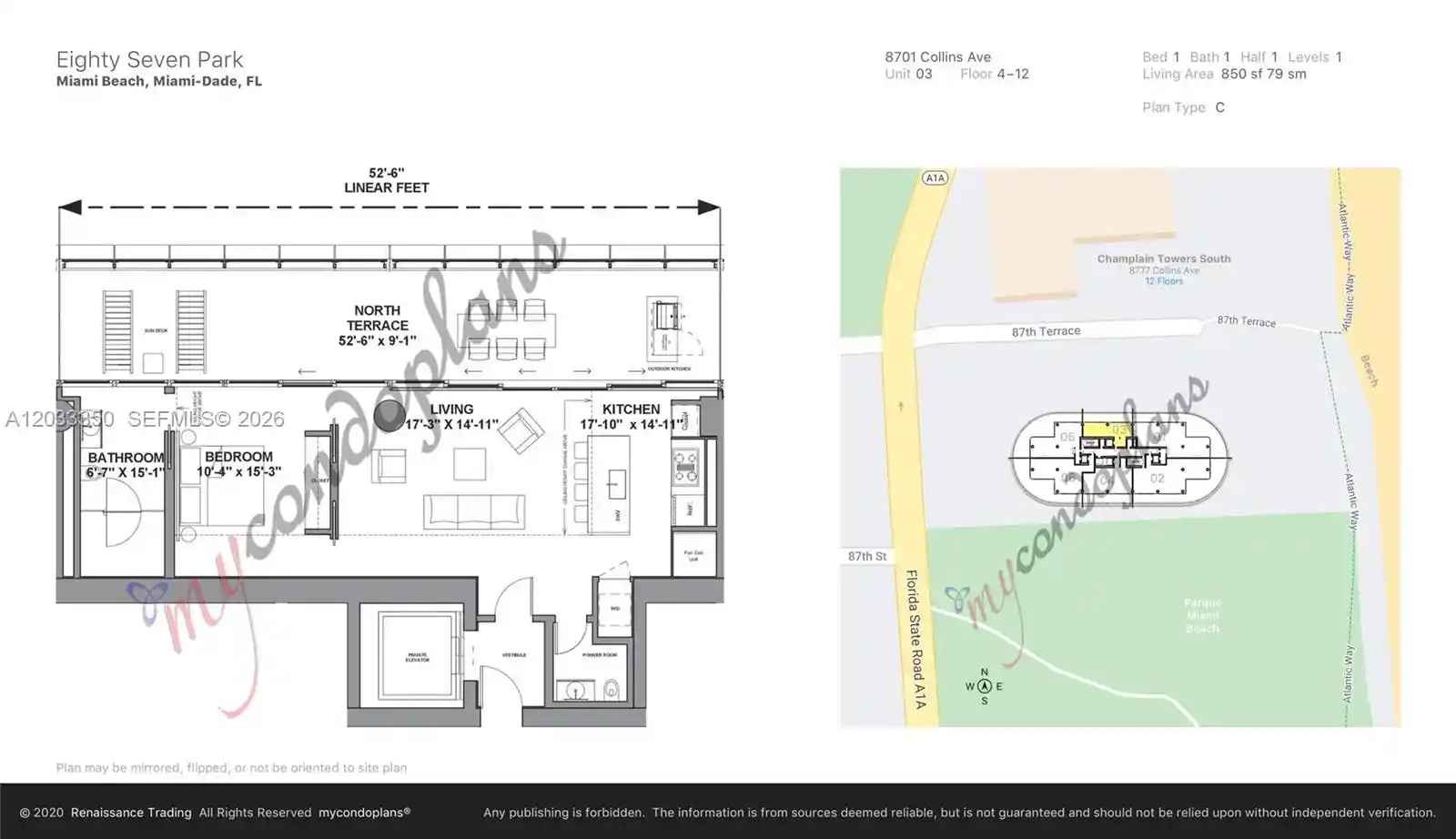 Photo 1 of Condo for sale at (Undisclosed), Miami Beach, FL 33154 | MLS# A12033350 | Listing updated on 2026-10-30