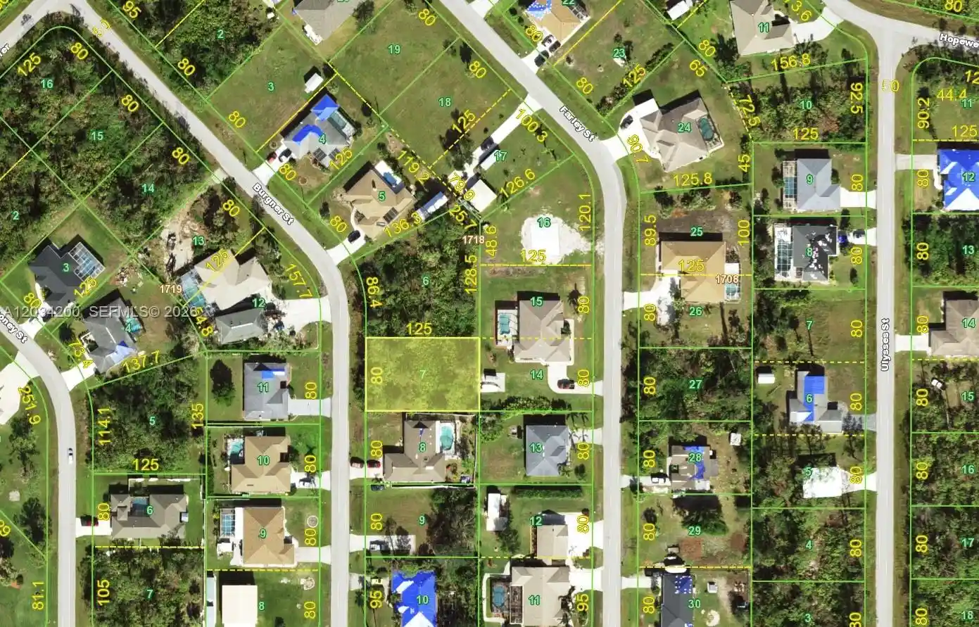 Photo 1 of Land for sale at 5360 Burgner St, Port Charlotte, FL 33981 | MLS# A12034200 | Listing updated on 2026-06-09