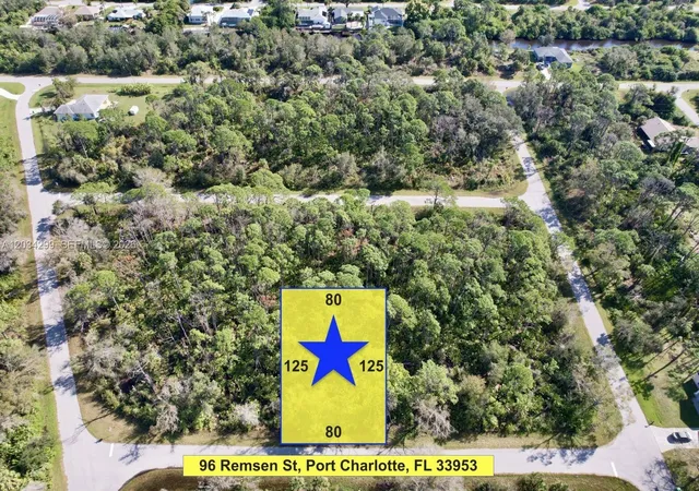 Photo 1 of Land for sale at 96 Remsen St Port, Port Charlotte, FL 33953 | MLS# A12034299 | Listing updated on 2026-10-30