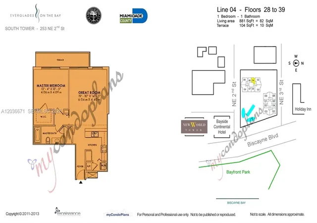 Homes for sale in Miami, FL | 253 Ne 2nd St #3004, Miami, FL 33132 | MLS# A12036671