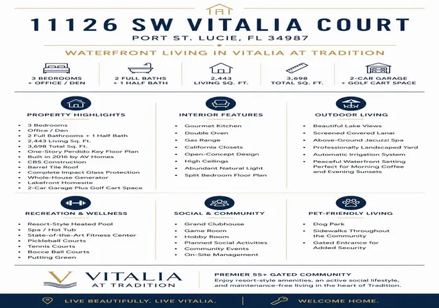 66th image of 11126 Sw Vitalia Ct, Port St Lucie, FL 34987 | MLS# B26041010