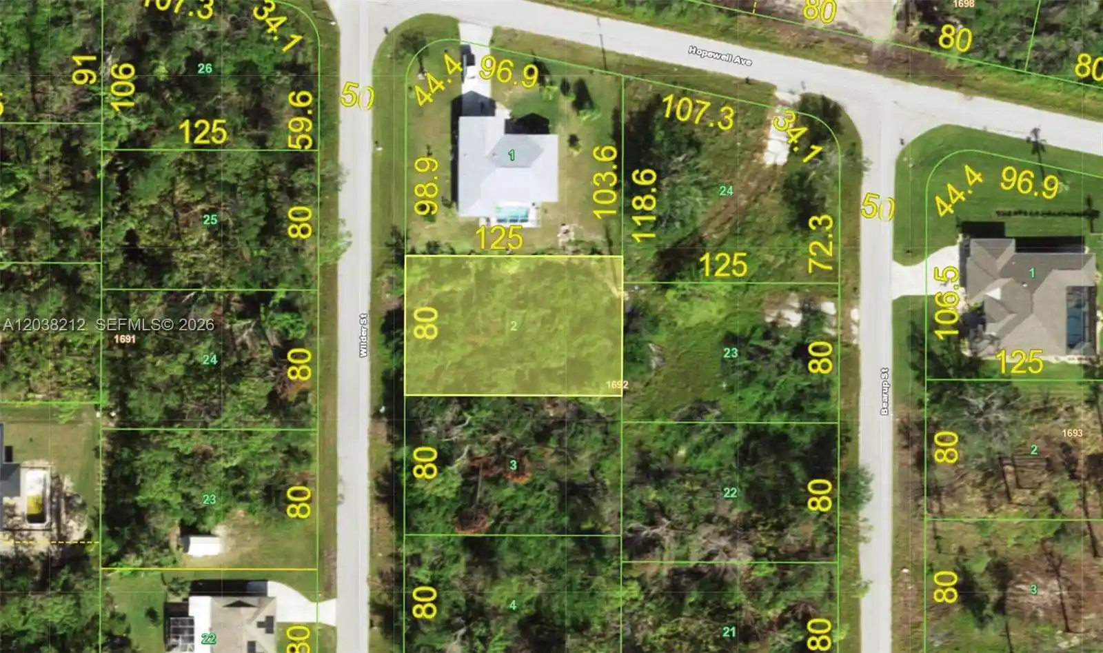 Photo 1 of Land for sale at 5348 Wider St, Port Charlotte, FL 33981 | MLS# A12038212 | Listing updated on 2026-10-30