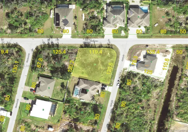 Photo 1 of Land for sale at 8029 Agate St, Port Charlotte, FL 33981 | MLS# A12039815 | Listing updated on 2026-10-29
